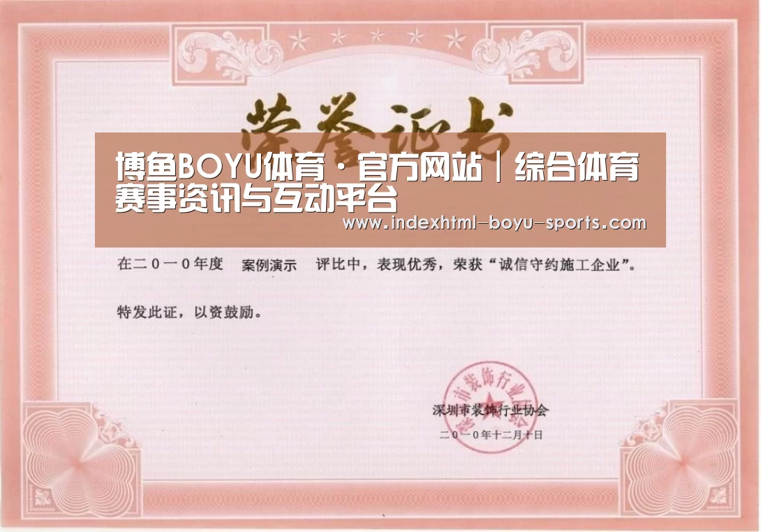 荣誉证书二